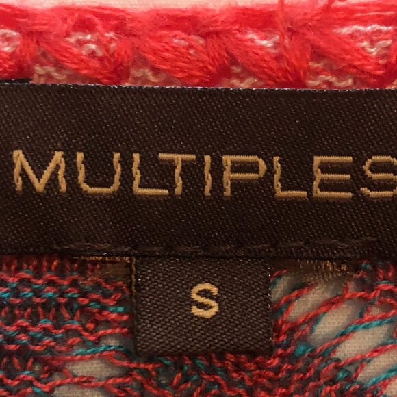 ✨ Multiples Chevron Open-Front Cardigan Sweater – Size Small ✨ - Picture 12 of 15